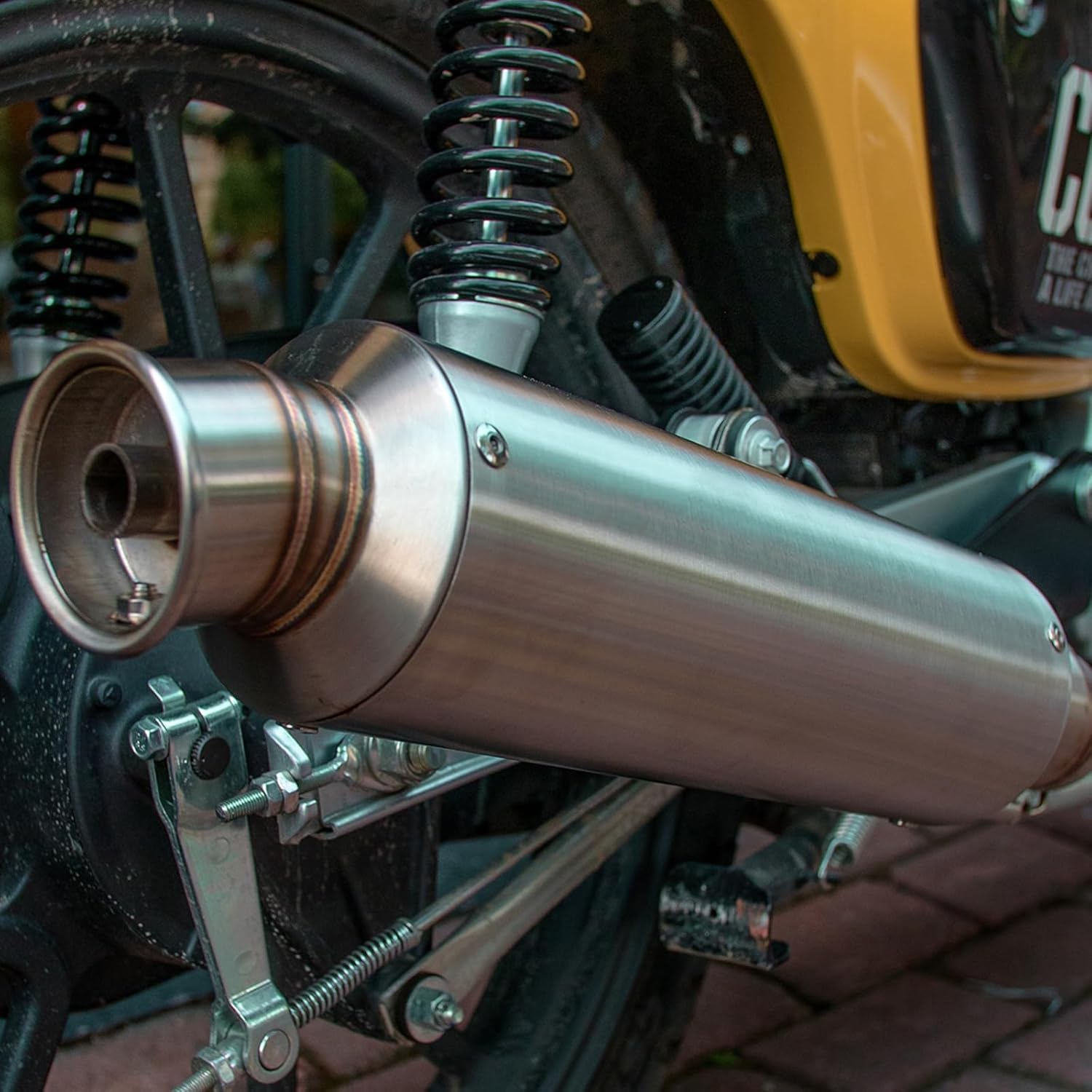 クロスカブ：BVL フルエキ・マフラー クロスカブ クロスカブCC110 フルエキゾースト マフラー かち